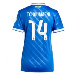Real Madrid Aurelien Tchouameni #14 Derde tenue Dames 2025-26 Korte Mouw