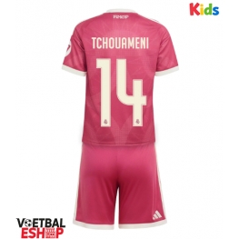 Real Madrid Aurelien Tchouameni #14 Derde tenue Kids 2026-27 Korte Mouw (+ Korte broeken)