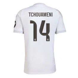 Real Madrid Aurelien Tchouameni #14 Thuis tenue 2025-26 Korte Mouw