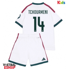 Real Madrid Aurelien Tchouameni #14 Thuis tenue Kids 2026-27 Korte Mouw (+ Korte broeken)