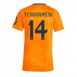 Real Madrid Aurelien Tchouameni #14 Uit tenue Dames 2024-25 Korte Mouw