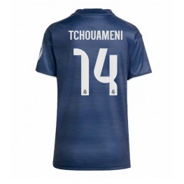 Real Madrid Aurelien Tchouameni #14 Uit tenue Dames 2025-26 Korte Mouw