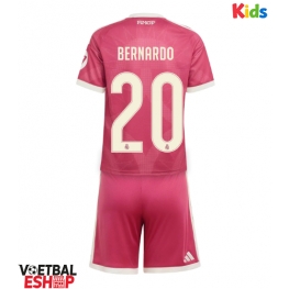 Real Madrid Bernardo Silva #20 Derde tenue Kids 2026-27 Korte Mouw (+ Korte broeken)