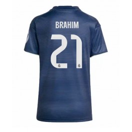 Real Madrid Brahim Diaz #21 Uit tenue Dames 2025-26 Korte Mouw