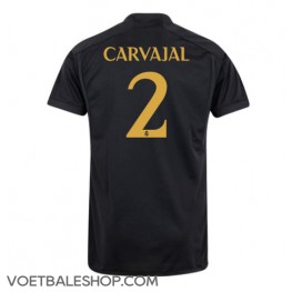 Real Madrid Daniel Carvajal #2 Derde tenue 2023-24 Korte Mouw