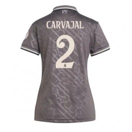 Real Madrid Daniel Carvajal #2 Derde tenue Dames 2024-25 Korte Mouw