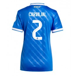 Real Madrid Daniel Carvajal #2 Derde tenue Dames 2025-26 Korte Mouw