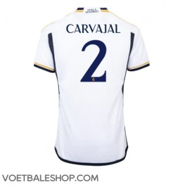 Real Madrid Daniel Carvajal #2 Thuis tenue 2023-24 Korte Mouw