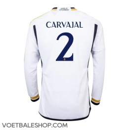 Real Madrid Daniel Carvajal #2 Thuis tenue 2023-24 Lange Mouw
