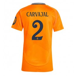 Real Madrid Daniel Carvajal #2 Uit tenue Dames 2024-25 Korte Mouw