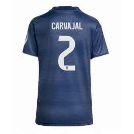 Real Madrid Daniel Carvajal #2 Uit tenue Dames 2025-26 Korte Mouw