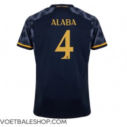 Real Madrid David Alaba #4 Uit tenue 2023-24 Korte Mouw