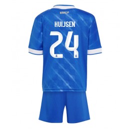 Real Madrid Dean Huijsen #24 Derde tenue Kids 2025-26 Korte Mouw (+ Korte broeken)
