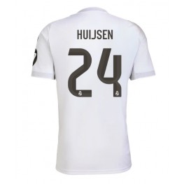 Real Madrid Dean Huijsen #24 Thuis tenue 2025-26 Korte Mouw
