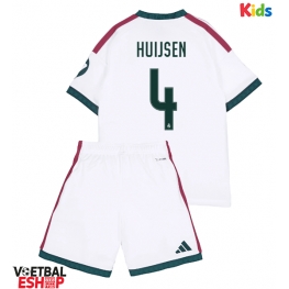 Real Madrid Dean Huijsen #4 Thuis tenue Kids 2026-27 Korte Mouw (+ Korte broeken)