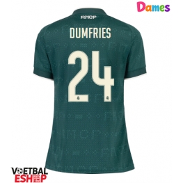 Real Madrid Denzel Dumfries #24 Uit tenue Dames 2026-27 Korte Mouw