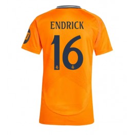 Real Madrid Endrick #16 Uit tenue Dames 2024-25 Korte Mouw