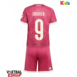 Real Madrid Endrick #9 Derde tenue Kids 2026-27 Korte Mouw (+ Korte broeken)