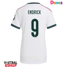 Real Madrid Endrick #9 Thuis tenue Dames 2026-27 Korte Mouw