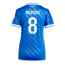 Real Madrid Federico Valverde #8 Derde tenue Dames 2025-26 Korte Mouw