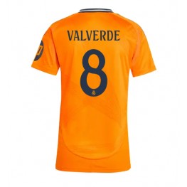 Real Madrid Federico Valverde #8 Uit tenue Dames 2024-25 Korte Mouw