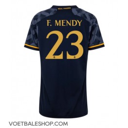 Real Madrid Ferland Mendy #23 Uit tenue Dames 2023-24 Korte Mouw