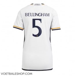 Real Madrid Jude Bellingham #5 Thuis tenue Dames 2023-24 Korte Mouw