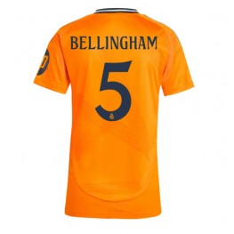 Real Madrid Jude Bellingham #5 Uit tenue Dames 2024-25 Korte Mouw
