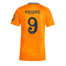 Real Madrid Kylian Mbappe #9 Uit tenue Dames 2024-25 Korte Mouw