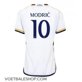Real Madrid Luka Modric #10 Thuis tenue Dames 2023-24 Korte Mouw