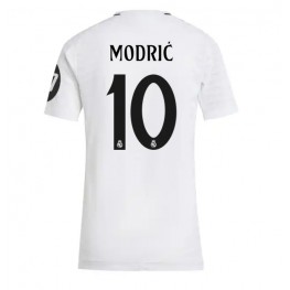 Real Madrid Luka Modric #10 Thuis tenue Dames 2024-25 Korte Mouw