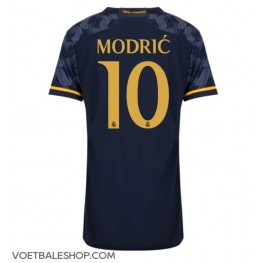 Real Madrid Luka Modric #10 Uit tenue Dames 2023-24 Korte Mouw