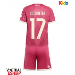 Real Madrid Marc Cucurella #17 Derde tenue Kids 2026-27 Korte Mouw (+ Korte broeken)