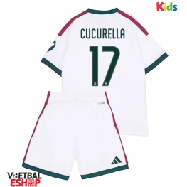 Real Madrid Marc Cucurella #17 Thuis tenue Kids 2026-27 Korte Mouw (+ Korte broeken)