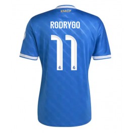 Real Madrid Rodrygo Goes #11 Derde tenue 2025-26 Korte Mouw