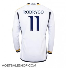 Real Madrid Rodrygo Goes #11 Thuis tenue 2023-24 Lange Mouw