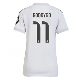Real Madrid Rodrygo Goes #11 Thuis tenue Dames 2025-26 Korte Mouw