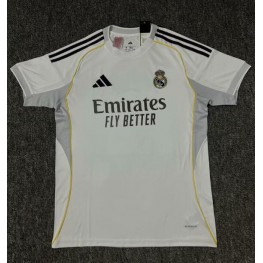 Real Madrid Thuis tenue 2025-26 Korte Mouw
