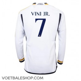 Real Madrid Vinicius Junior #7 Thuis tenue 2023-24 Lange Mouw