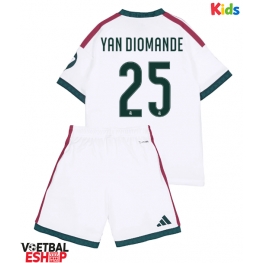 Real Madrid Yan Diomande #25 Thuis tenue Kids 2026-27 Korte Mouw (+ Korte broeken)