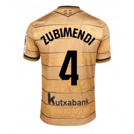 Real Sociedad Martin Zubimendi #4 Uit tenue 2024-25 Korte Mouw
