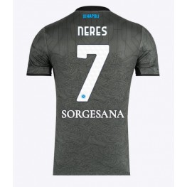SSC Napoli David Neres #7 Derde tenue 2024-25 Korte Mouw