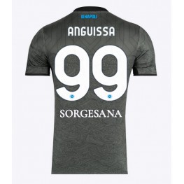 SSC Napoli Frank Anguissa #99 Derde tenue 2024-25 Korte Mouw