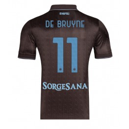 SSC Napoli Kevin De Bruyne #11 Derde tenue 2025-26 Korte Mouw