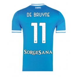 SSC Napoli Kevin De Bruyne #11 Thuis tenue 2025-26 Korte Mouw