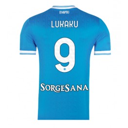 SSC Napoli Romelu Lukaku #9 Thuis tenue 2025-26 Korte Mouw