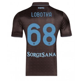 SSC Napoli Stanislav Lobotka #68 Derde tenue 2025-26 Korte Mouw