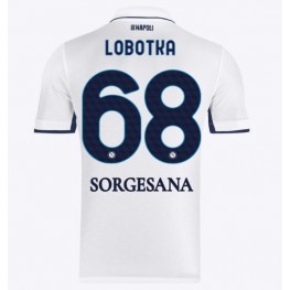 SSC Napoli Stanislav Lobotka #68 Uit tenue 2024-25 Korte Mouw