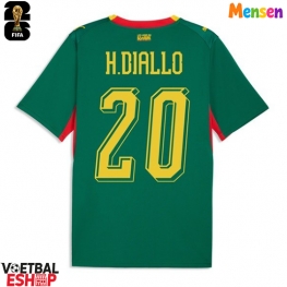 Senegal Habib Diallo #20 Uit tenue WK 2026 Korte Mouw