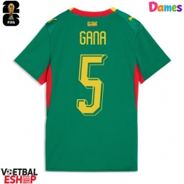 Senegal Idrissa Gueye #5 Uit tenue Dames WK 2026 Korte Mouw